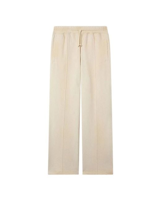 Golden Goose Deluxe Brand Natural Straight Trousers for men