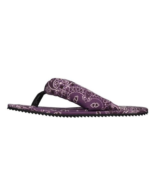 Flip Flops The Attico en coloris Purple