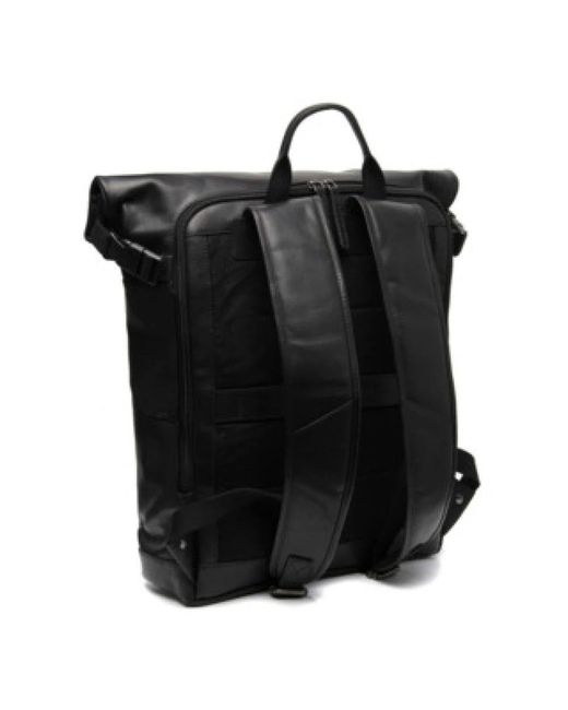 The Chesterfield Brand Liverpool Zwarte Leren Tas in het Black
