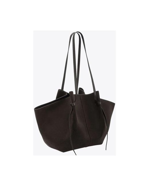Yuzefi Black Shopping Bags