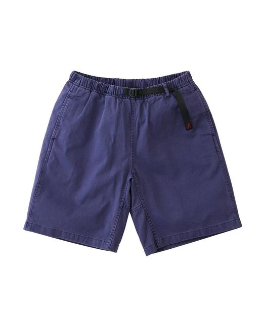 Gramicci Grau lila pigmentgefärbte shorts in Blue für Herren
