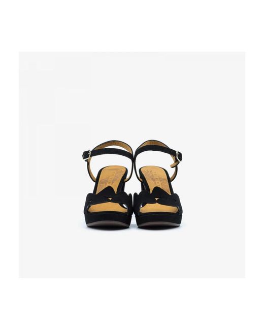 Chie Mihara Black High Heel Sandals