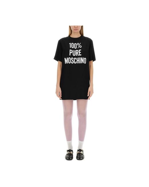 Moschino Black Short Dresses