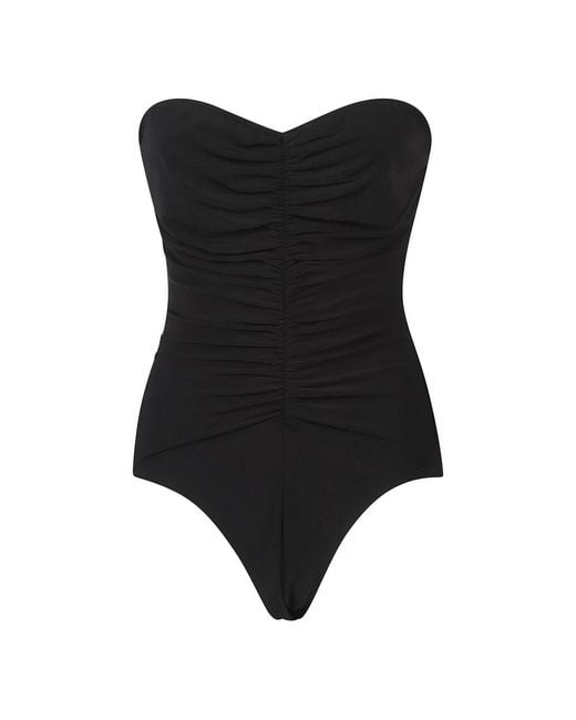 Norma Kamali Black Swimsuits