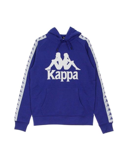 Kappa Blauw/Witte Hoodie in het Blue voor heren