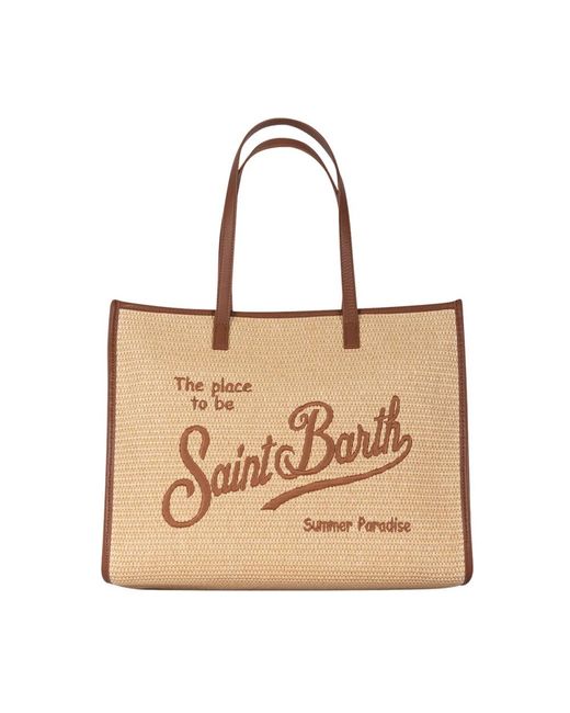 Mc2 Saint Barth Natural Shopping Bags