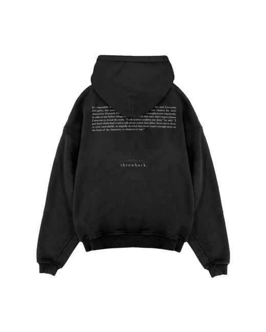Throwback. Black Hoodies