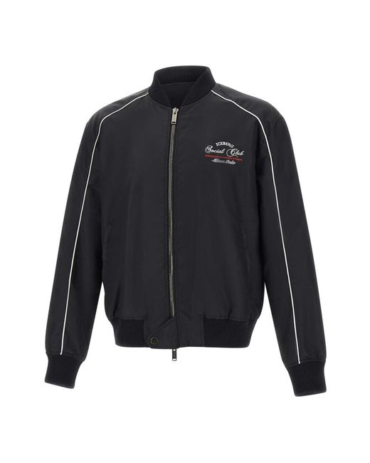 Iceberg Blue Bomber Jackets for men