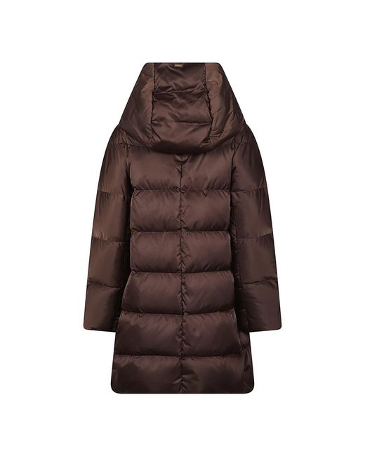 Down Coats Herno de color Brown