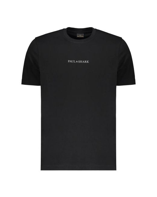 T-Shirts di Paul & Shark in Black da Uomo