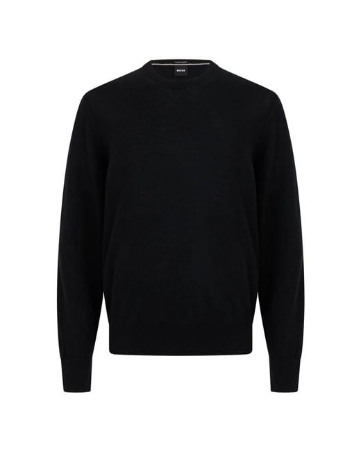 Boss Black Round-Neck Knitwear for men