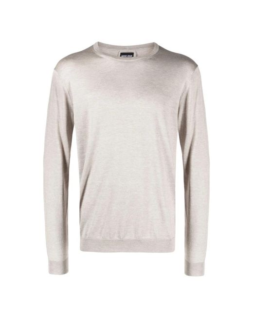 Giorgio Armani Gray Sweatshirts for men