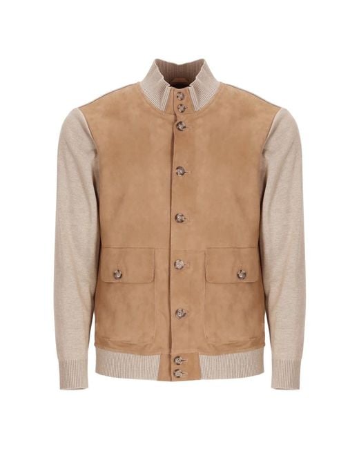 The Jack Leathers Brown Leather Jackets for men