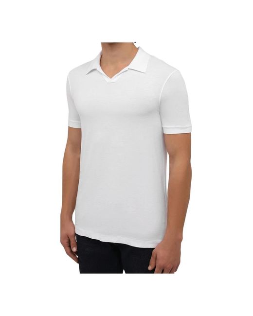 Armani White Polo Shirts for men