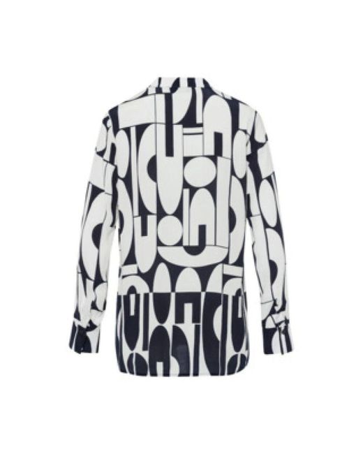 Tuzzi Black Stilvolle Bluse Mit Einzigartigem Design