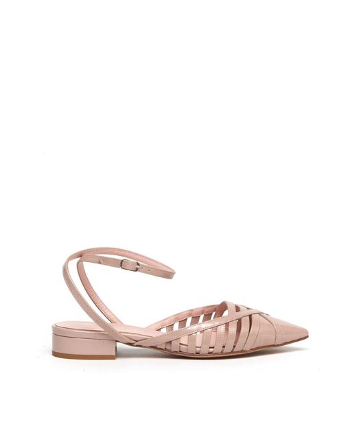 Flat sandals Anna F. de color Pink