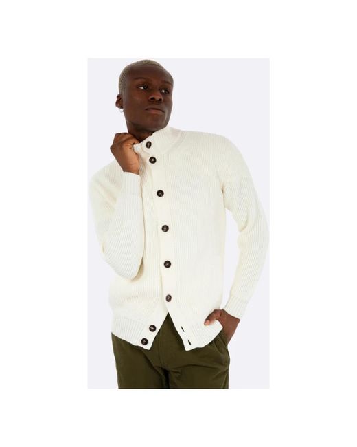FILIPPO DE LAURENTIIS White Cardigans for men