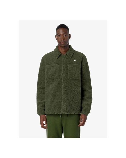K-Way Green Light Jackets for men