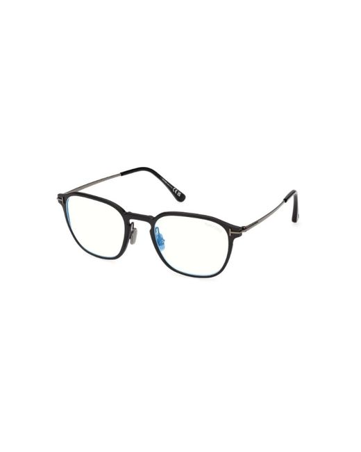 Tom Ford Optical Frame in het Metallic