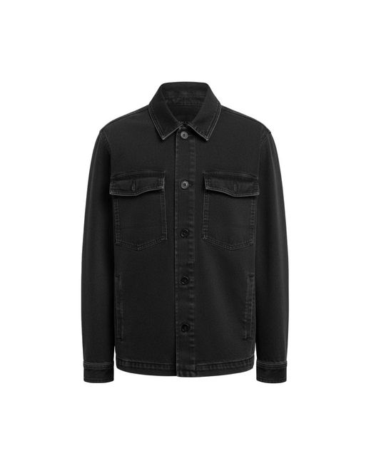 Dondup Black Denim Jackets for men