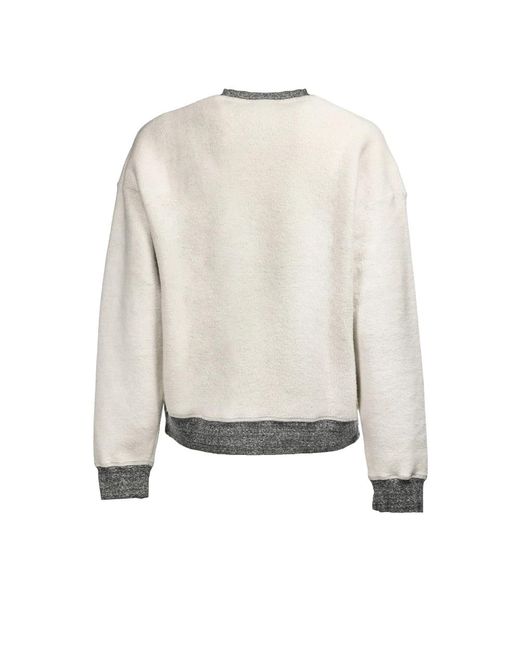 DSquared² Oversized fit sweatshirt in weiß in Gray für Herren