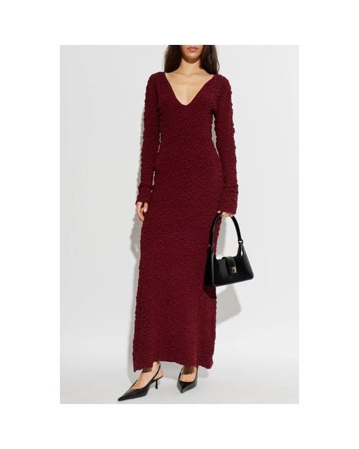 Maxi Dresses By Malene Birger de color Red
