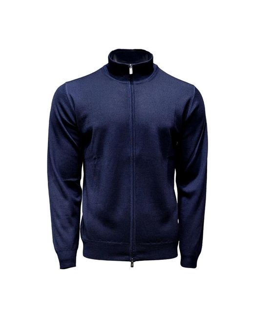 Cardigans Fedeli pour homme en coloris Blue