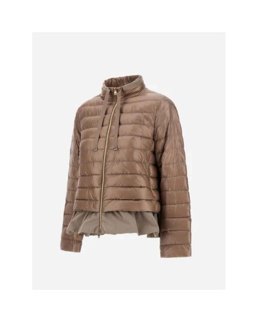 Down Jackets di Herno in Brown