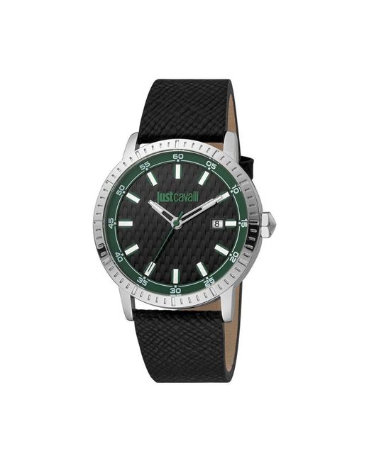Just Cavalli Black Watches for men