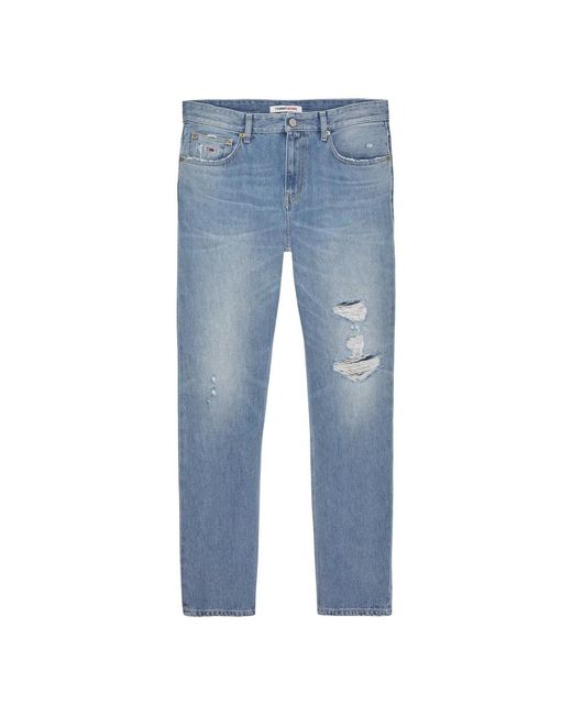 Jeans ryan strght bg8 di Tommy Hilfiger in Blue da Uomo
