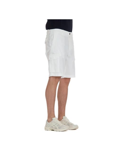 Eleventy Gray Casual Shorts for men
