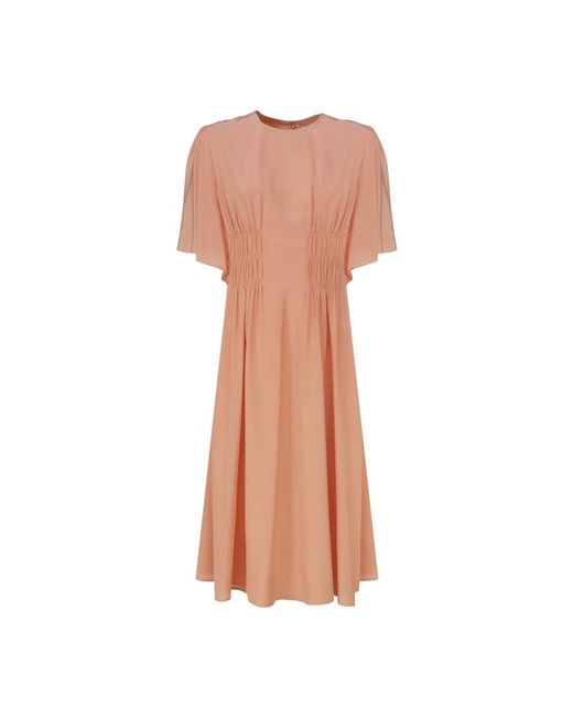 Chloé Midi Dresses in het Pink
