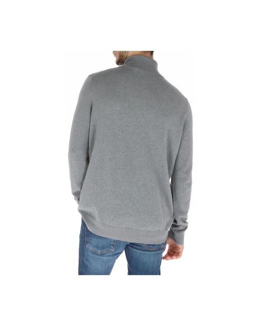 Lyle & Scott Gebreide Coltrui Grijs in het Gray voor heren