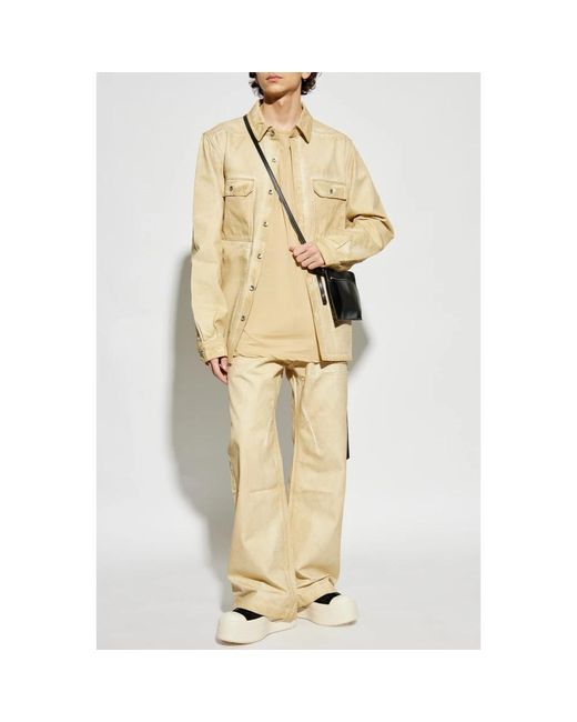 T-Shirts di Rick Owens in Natural da Uomo
