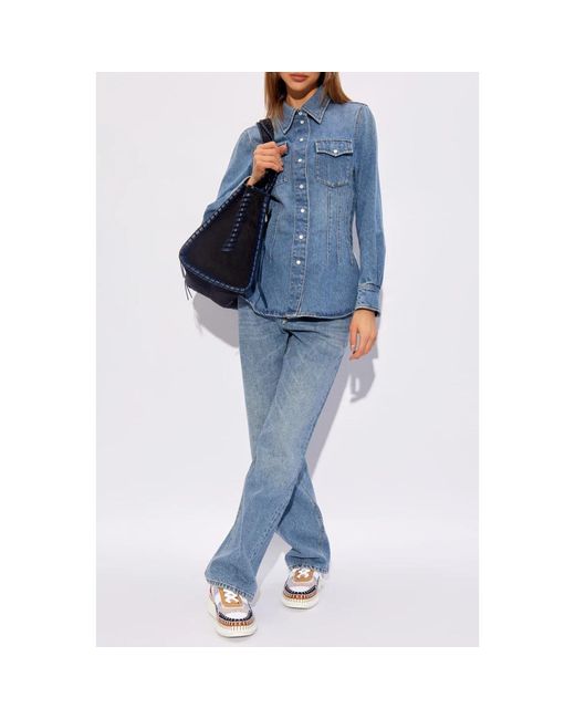 Chloé Blue Shirts