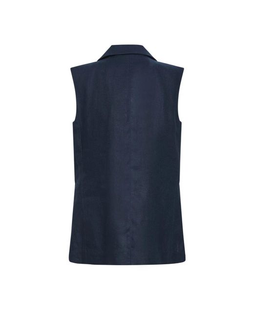 Max Mara Blue Vests
