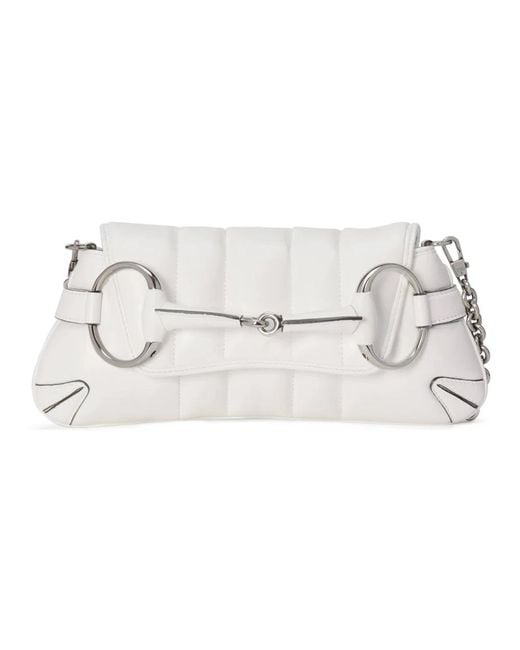 Gucci White Shoulder Bags