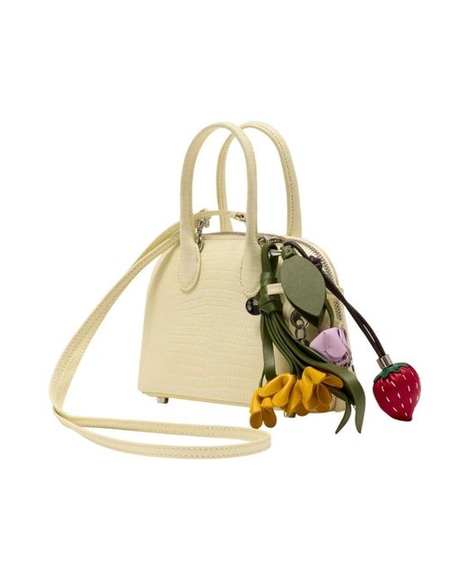 Self-Portrait Metallic Handbags