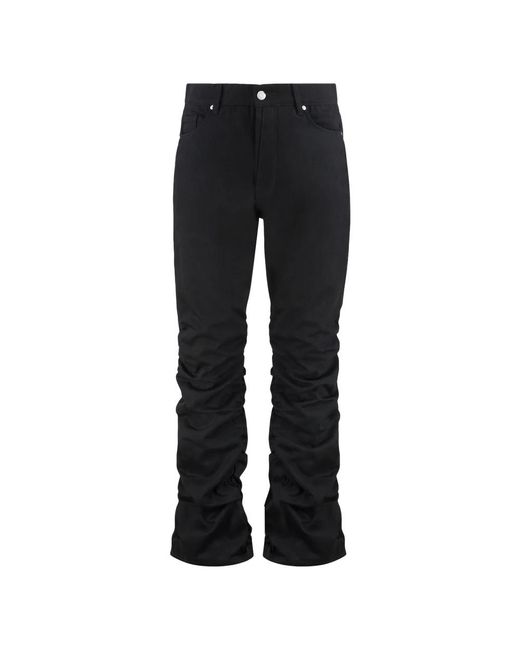 B1ARCHIVE Black Straight Jeans for men