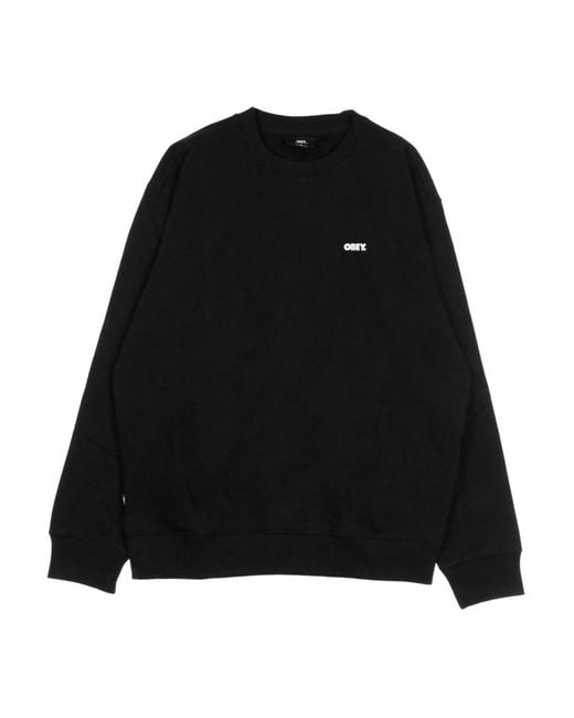 Obey Sweatshirts in het Black voor heren