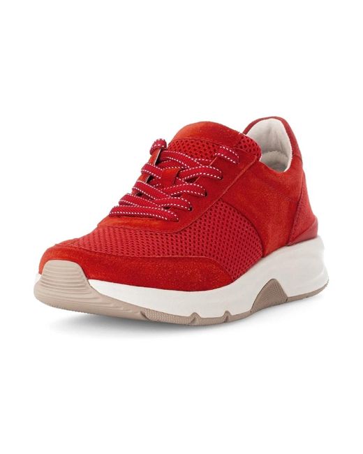 Gabor Red Rote walking sneaker - rollingsoft sensitive