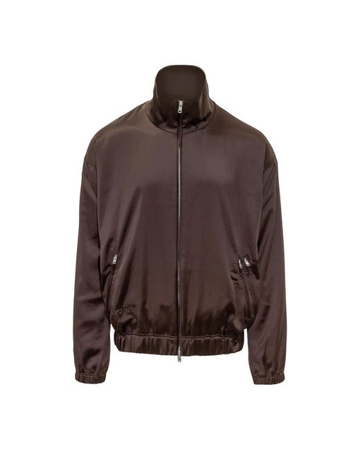 Y-3 Satin Jacket in het Brown voor heren