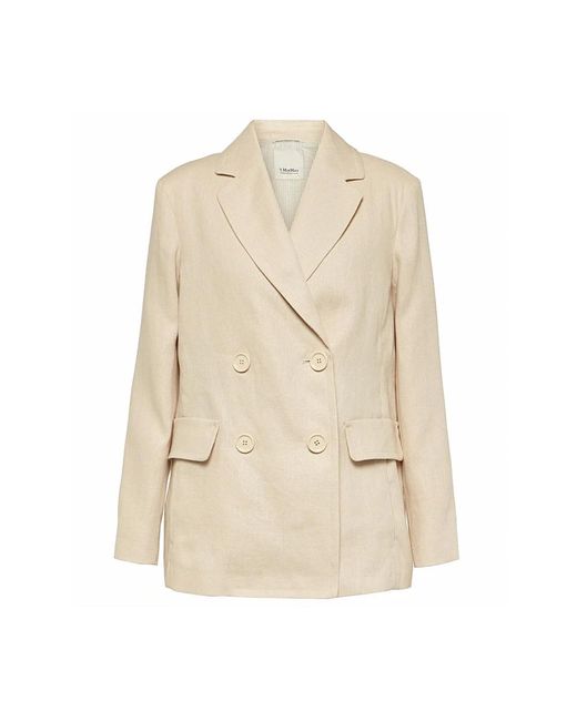 Blazers Max Mara de color Natural
