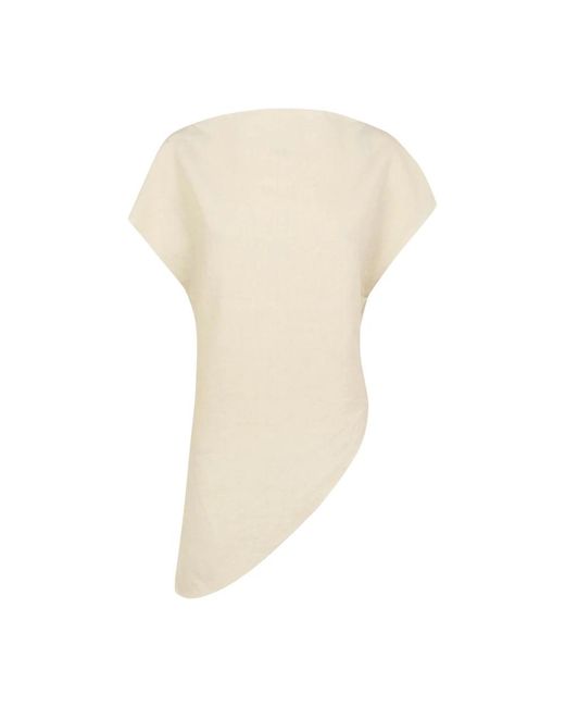 Cortana White Blouses