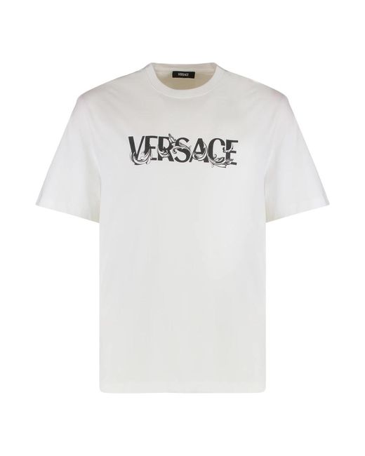 Versace White T-Shirts for men