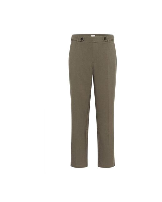 Wide Trousers Kaffe de color Gray