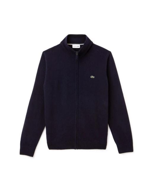 Lacoste Blue Rain Jackets for men