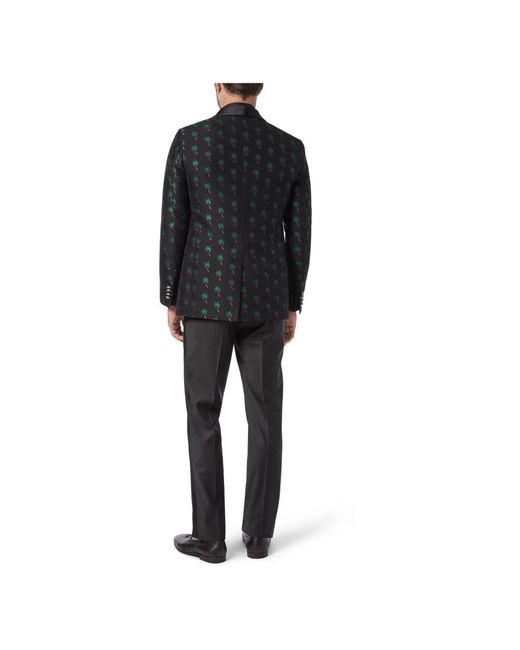 Billionaire Jassen ,Zwart ,Katoen Blazer Fs Palms in het Green voor heren