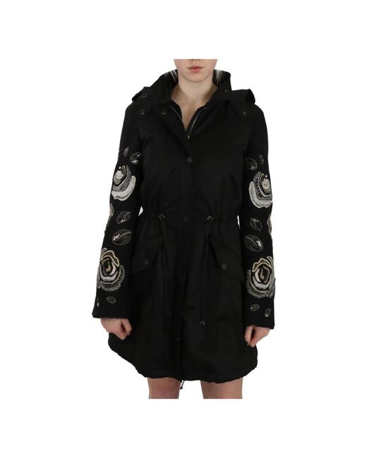 John Richmond Black Parkas