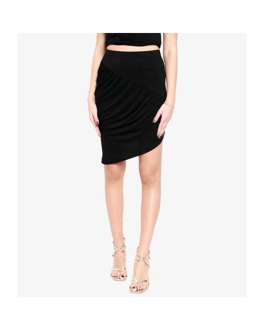 Grifoni Rokken ,Zwart ,Zwarte Stretch Rok in het Black